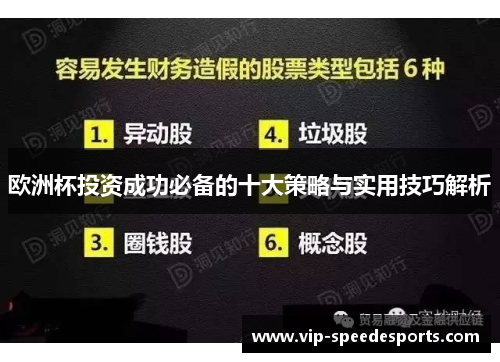欧洲杯投资成功必备的十大策略与实用技巧解析 欧洲杯投资成功必备的十大策略与实用技巧解析